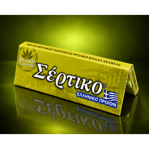 Τσιγαρόχαρτο SERTIKO οργανικής κάνναβης – 13 GSM – εξαιρετικά λεπτό