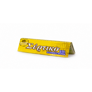 Τσιγαρόχαρτο SERTIKO Λαχανί – Organic Hemp – 13 GSM – Εξαιρετικά Λεπτό – King Size