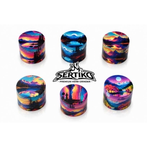 Σέρτικο premium herb grinder 4 part